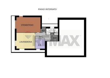 Pianta 2D - Casa semi indipendente VIA MANDELLI
5/A, Montorfano - foto 34