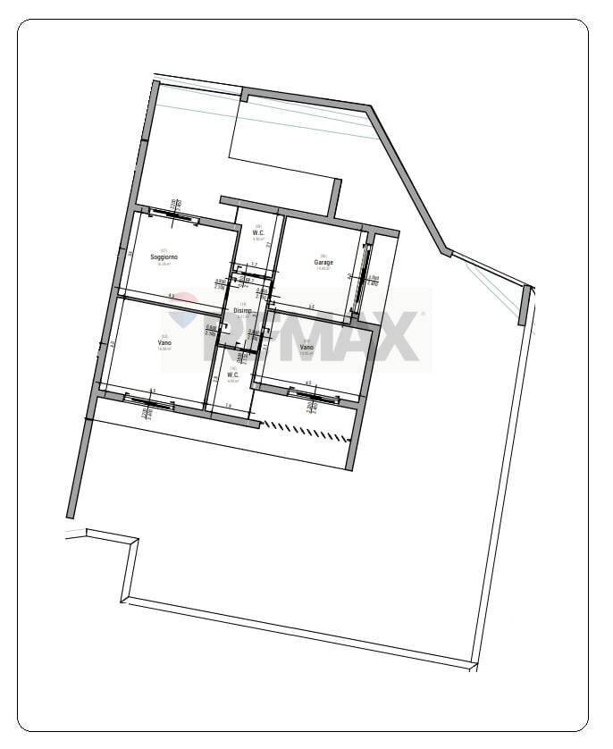 Pianta 2D - Building land Contrada Ombra
 
0, Pedara - floor plans 1