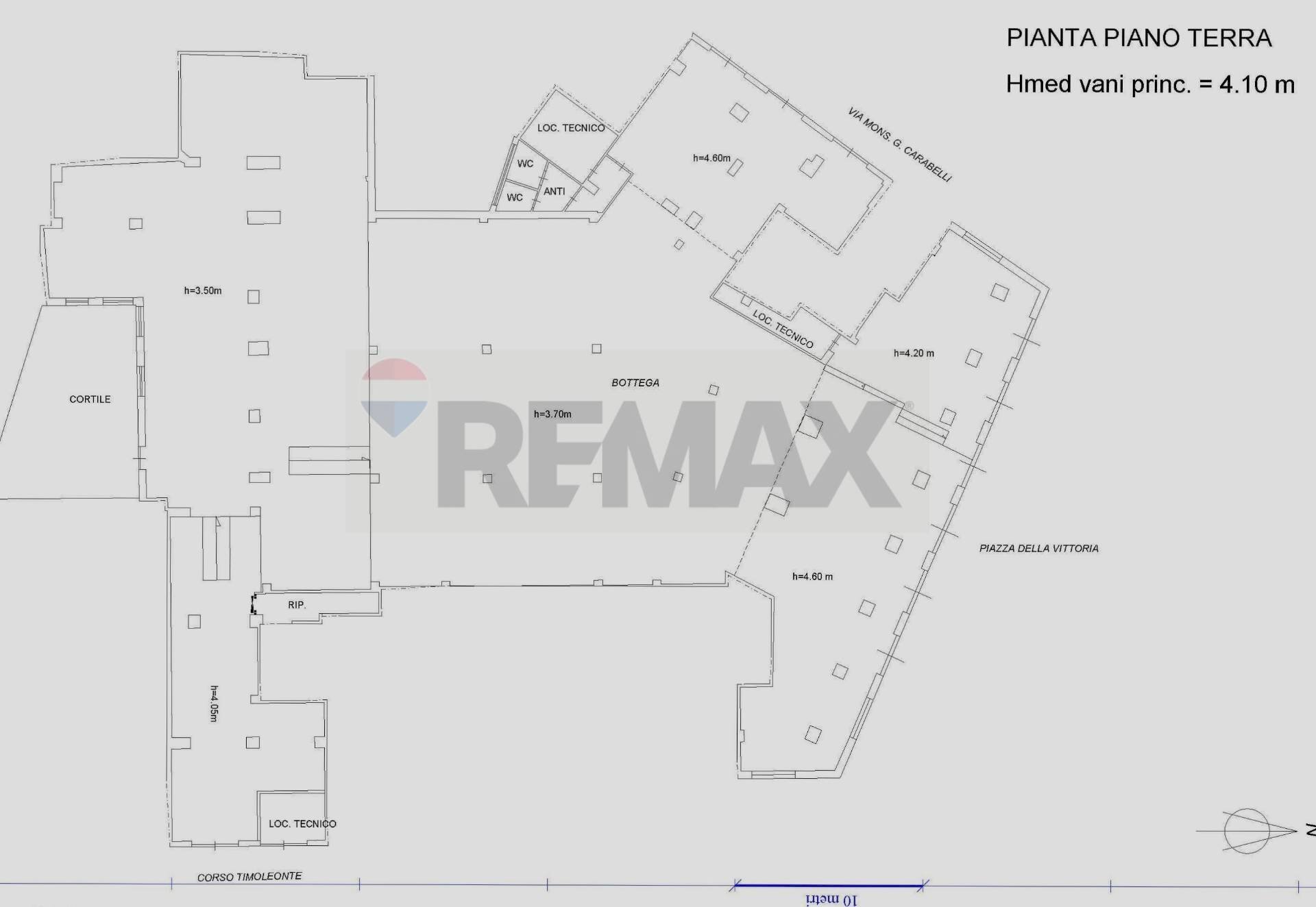 Pianta 2D - Locale Commerciale Piazza della Vittoria
 
40, Siracusa - planimetria 1