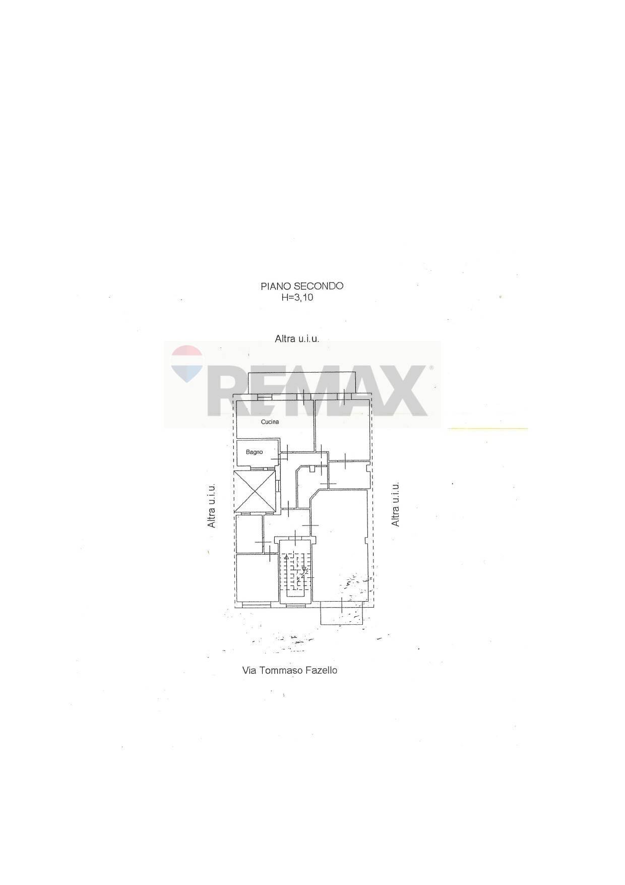 Pianta 2D - Quadrilocale Via Tommaso Fazello
 
7, Catania - planimetria 1