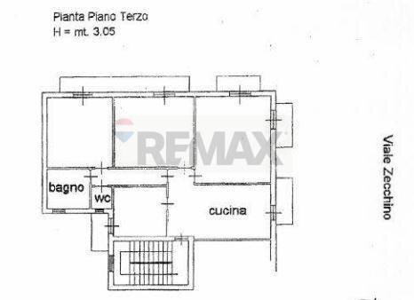 Pianta 2D - Appartamento Siracusa - planimetria 1