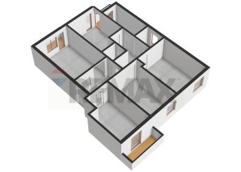 Pianta 3D - Appartamento Via Aldo Moro
 
40, Pescara - foto 45