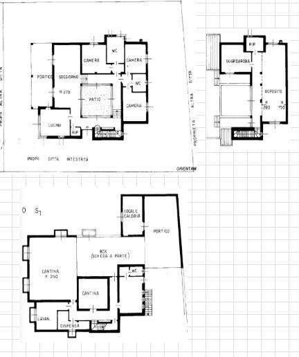 Foto 9 - Villa Via DELL'ACQUILA
 
11, Mezzago - planimetria 1