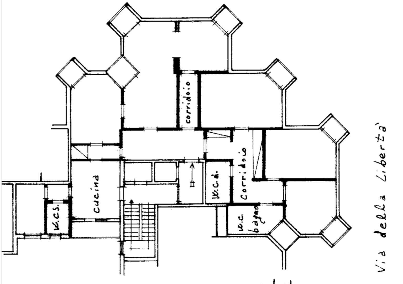 Foto 66 - Appartamento Via Della Liberta'
 
56, Palermo - planimetria 1