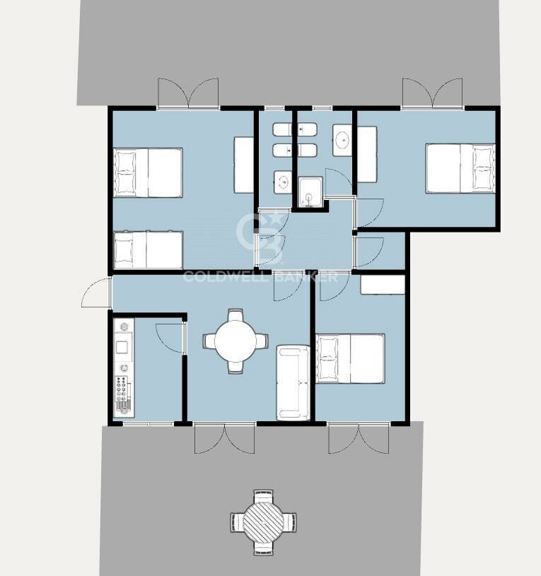 Foto 21 - Apartment Viale degli Etruschi, Campo nell'Elba - floor plans 1