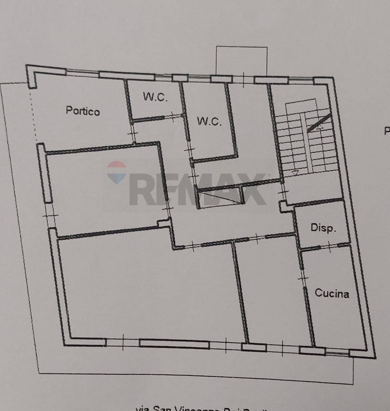 Pianta 2D - Four-room apartment via san Vincenzo De Paoli
 
45/B, Bagheria - floor plans 1
