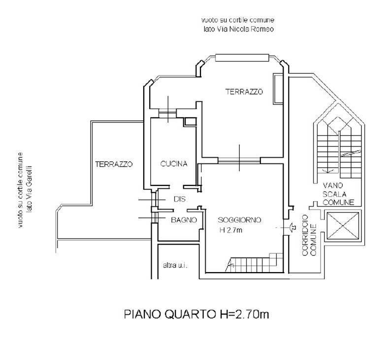 Foto 56 - Attico Via Nicola Romeo
 
4, Milano - planimetria 1