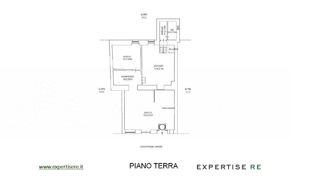 Foto 20 - Commercial Premises C.so Principe Umberto
 
38, Montalbano Elicona - floor plans 1