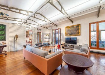 Soggiorno - Appartamento Via Del Lavatore, Roma - foto 4