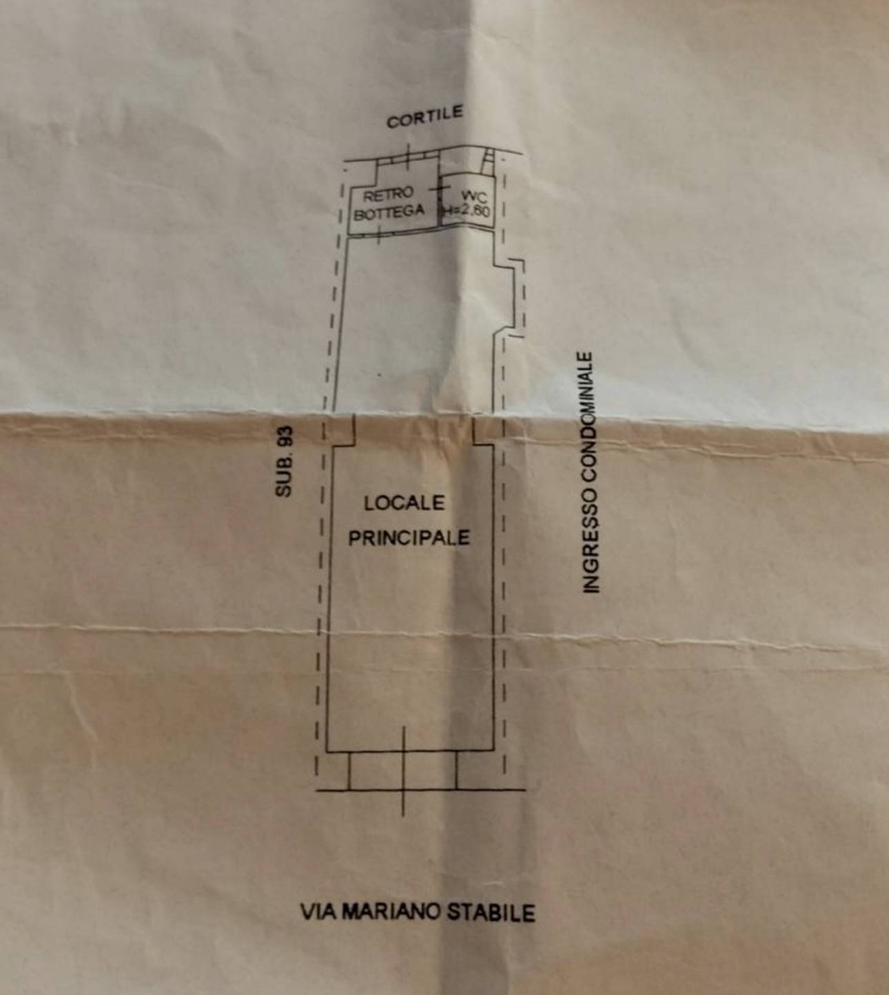 Foto 11 - Shop Via Mariano Stabile, Palermo - floor plans 1