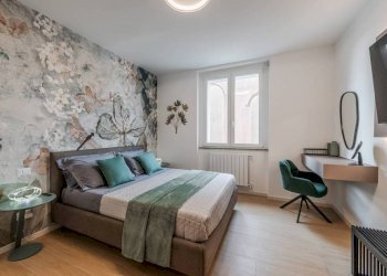 Camera da letto - Appartamento piazza Carlo Borromeo, 1, Certosa di Pavia - foto 5
