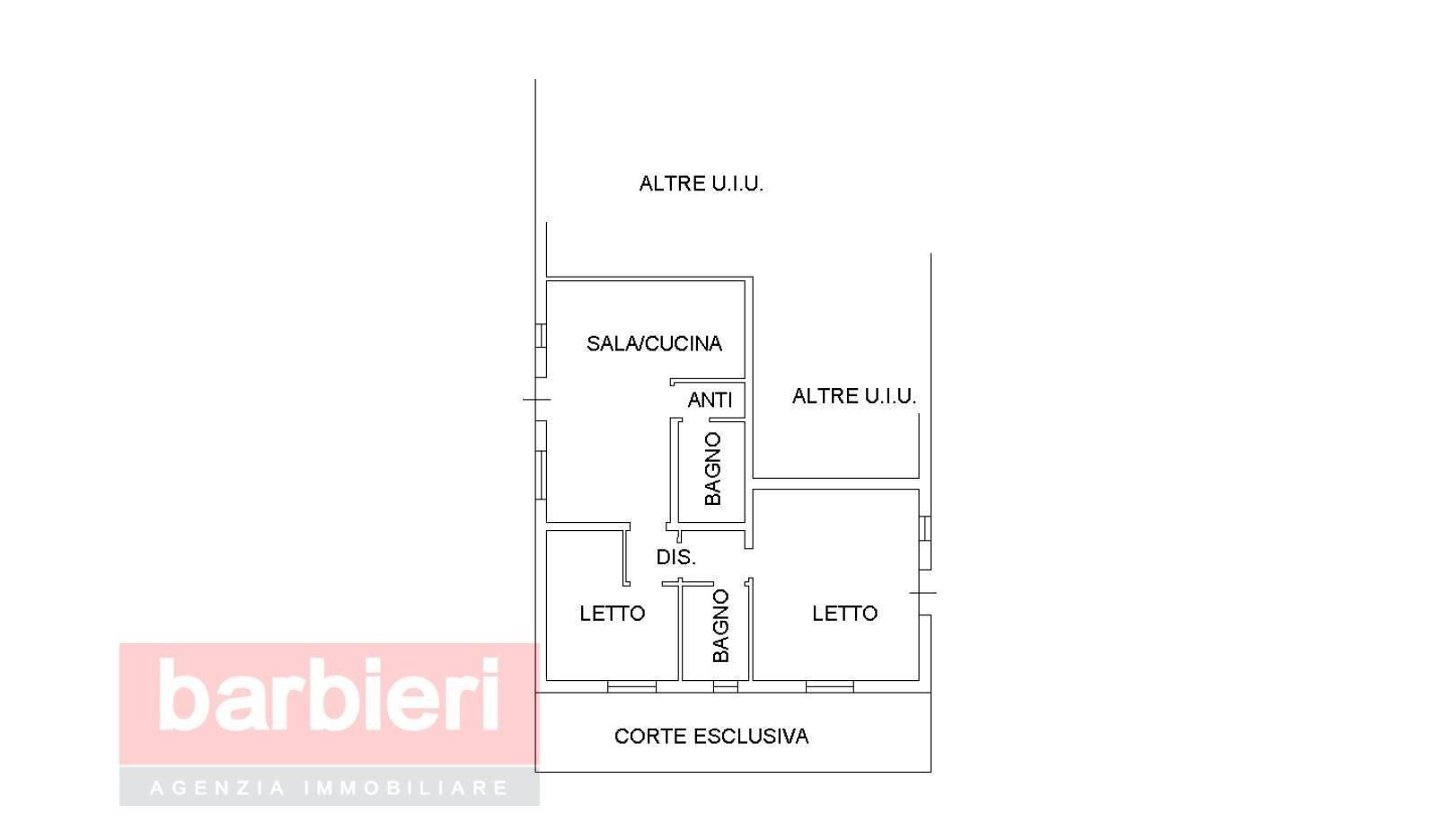 Foto 25 - Three-room apartment Via Trentino, Ravenna - floor plans 1