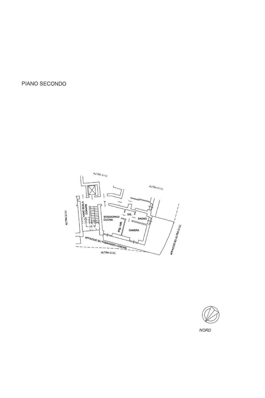 Bilocale via Juglaris, Moncalieri - planimetria 1