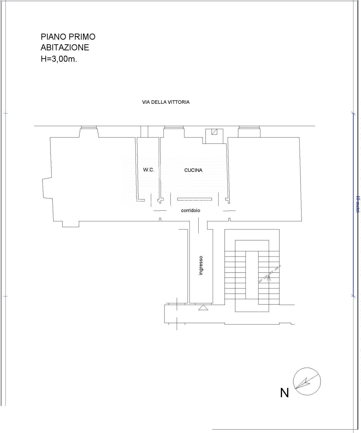 Foto 20 - Bilocale Via Roma, Campagnano di Roma - planimetria 1