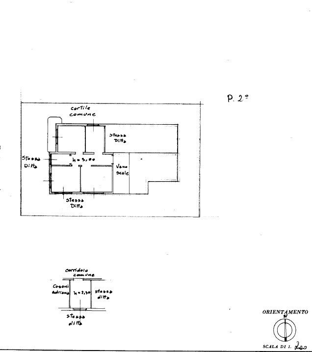 Trilocale strada Casa Bianca, SN, Parma (zona San Lazzaro) - planimetria 1