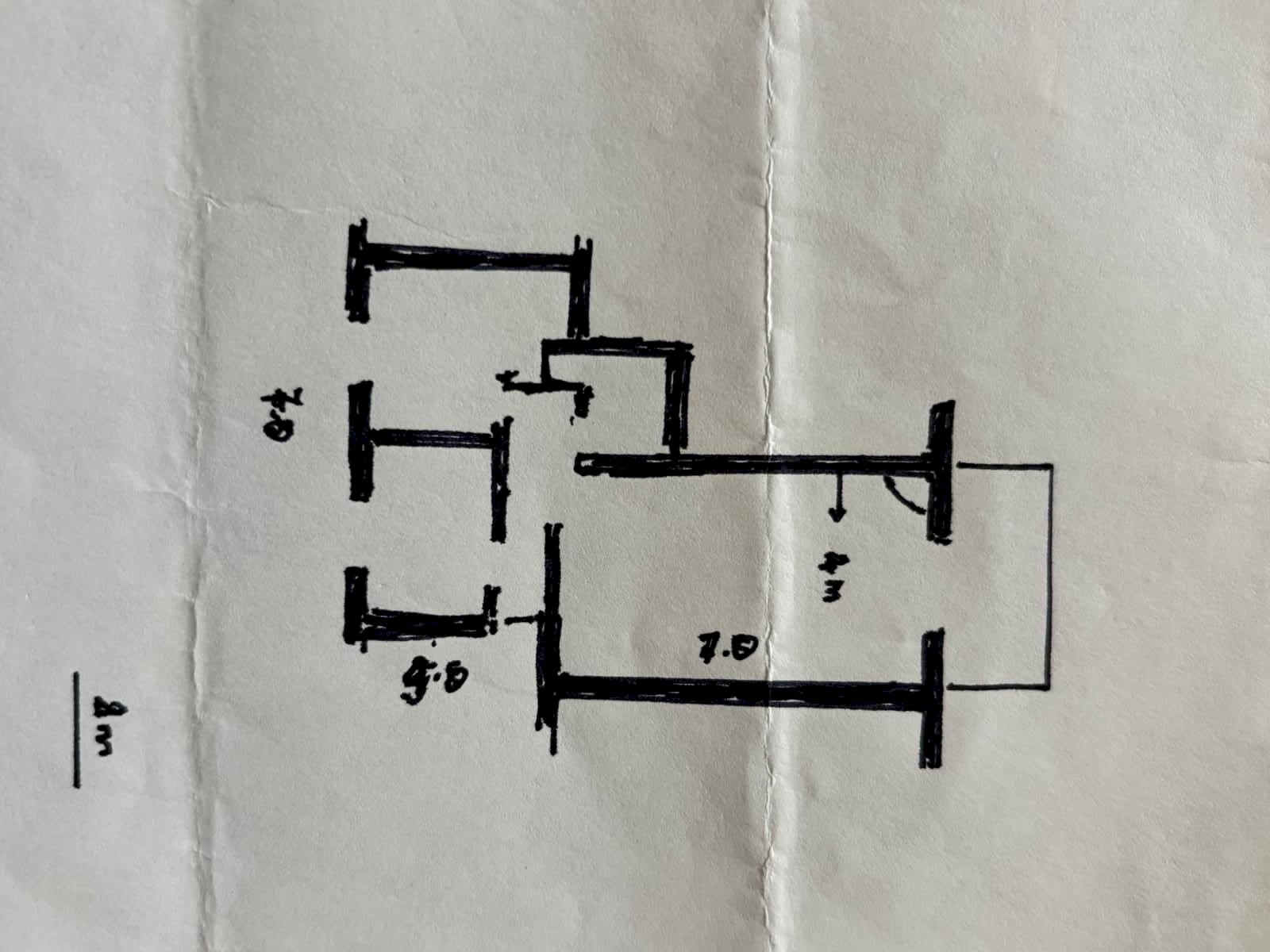 Trilocale strada Provinciale Orbetellana, Monte Argentario - planimetria 1