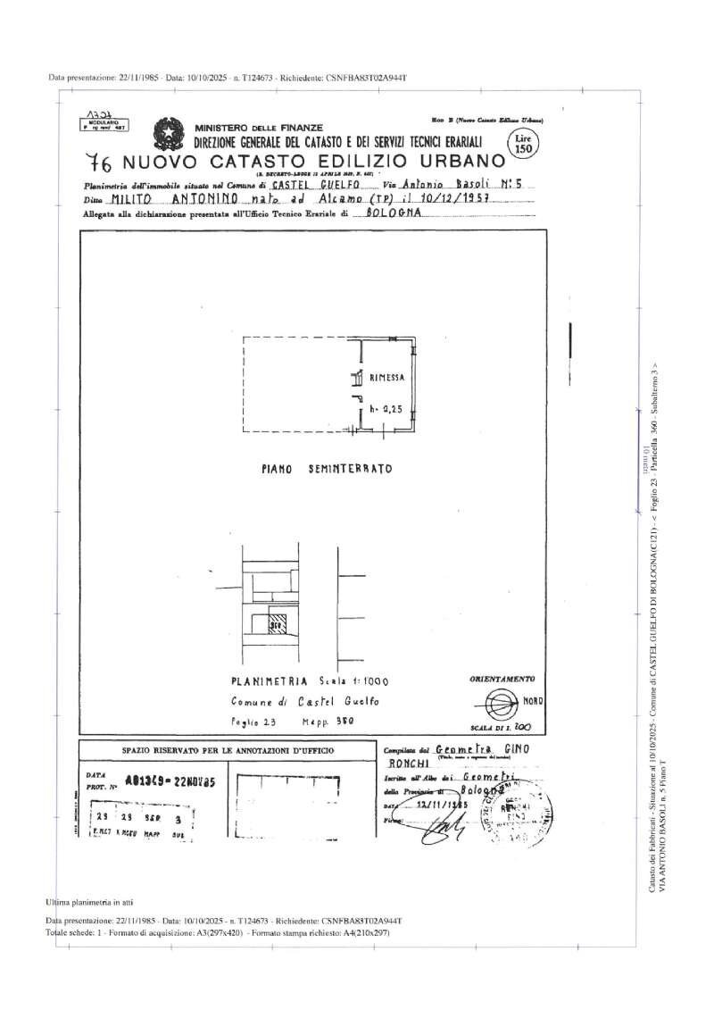 skm_c250i25101407580 - Villa Bifamiliare via Basoli, Castel Guelfo di Bologna - planimetria 1