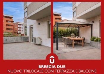 VISTA TERRAZZA - Trilocale Via Creta 72, Brescia - foto 1