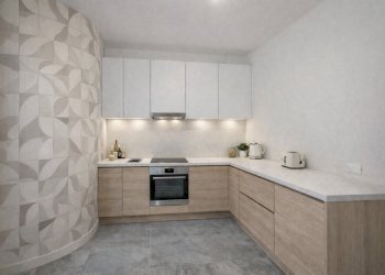 CUCINA.png - Trilocale Via Creta 72, Brescia - foto 8