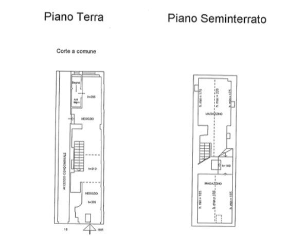 Planimetria NUOVA.jpeg - Locale Commerciale Piazza Santa Croce, Firenze (zona Santa Croce) - planimetria 1
