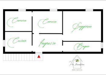 Planimetria Primo Piano - Villa Via Santa Maria del Campo 90, Rapallo - foto 25