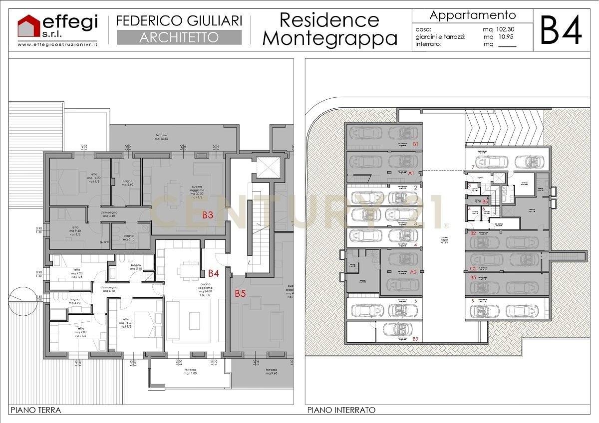 UNITA B4_page-0001.jpg - Quadrilocale Via Monte Grappa, Belfiore - planimetria 1