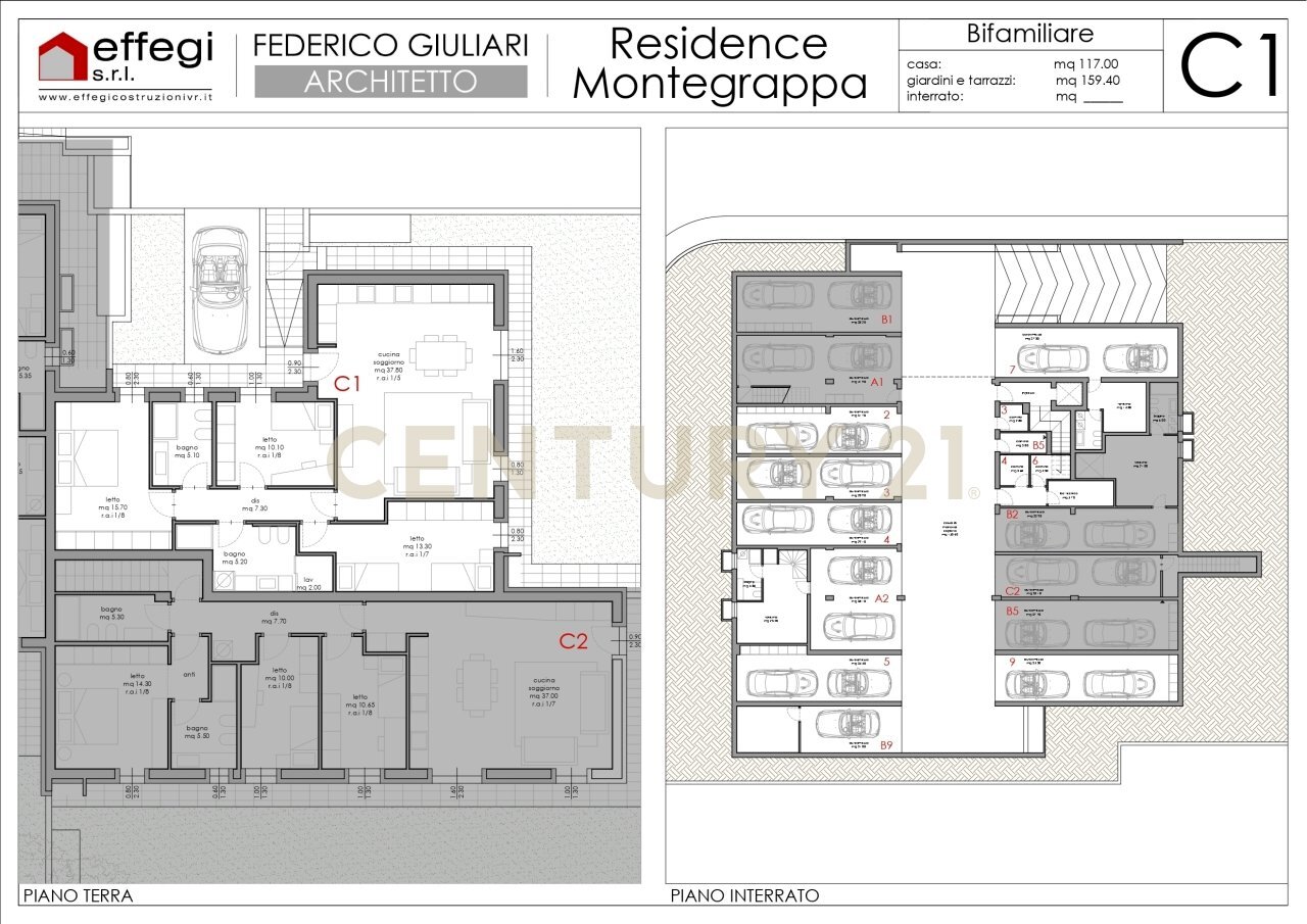 UNITA C1_page-0001.jpg - Porzione di casa Via Monte Grappa, Belfiore - planimetria 1
