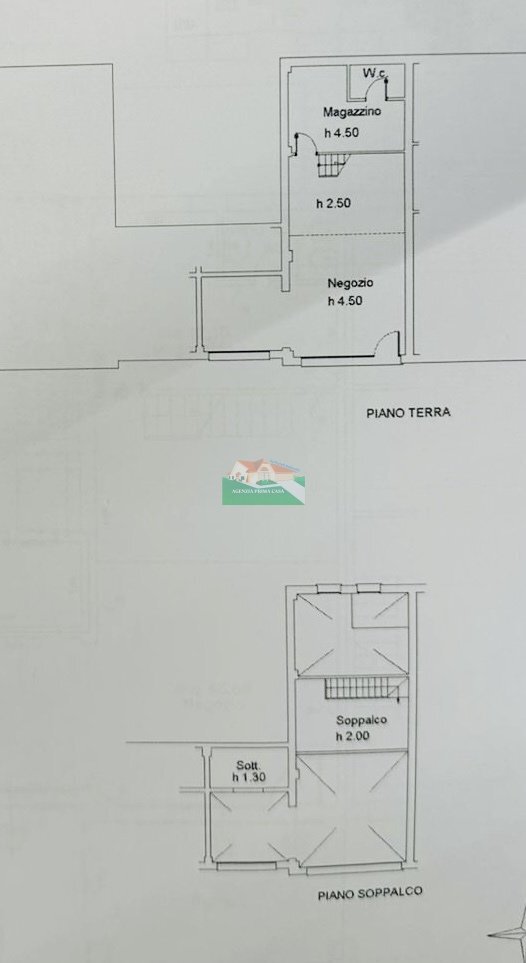 2755964b-55ce-4b50-aa53-999ffd321e82.jpg - Locale Commerciale Via Marinara, Ravenna - planimetria 1