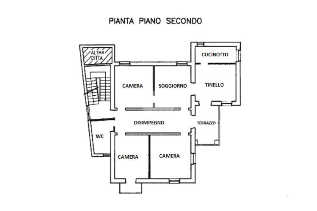 Appartamento Via Torino, Ivrea - planimetria 1