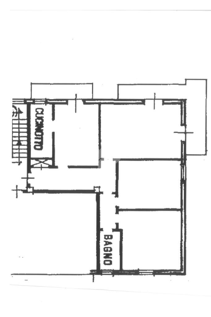 Three-room apartment Via F. Turati, Castenaso - floor plans 1
