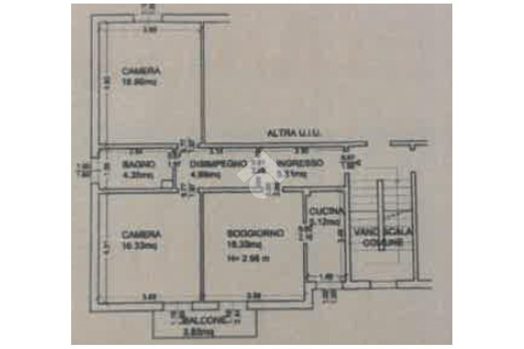Three-room apartment Via F. Turati, Castenaso - floor plans 1