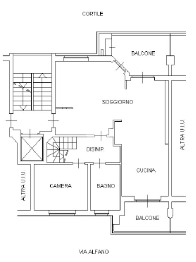 Apartment Via alfano, Piossasco - floor plans 1