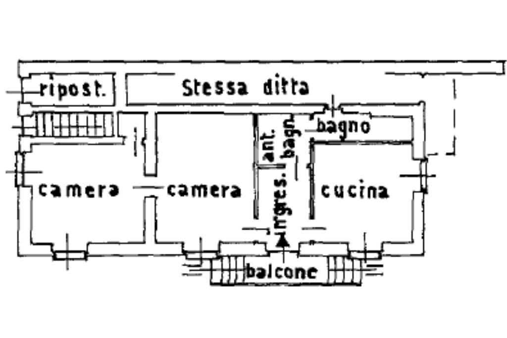 Casa indipendente Via stazione, Rosta - planimetria 1
