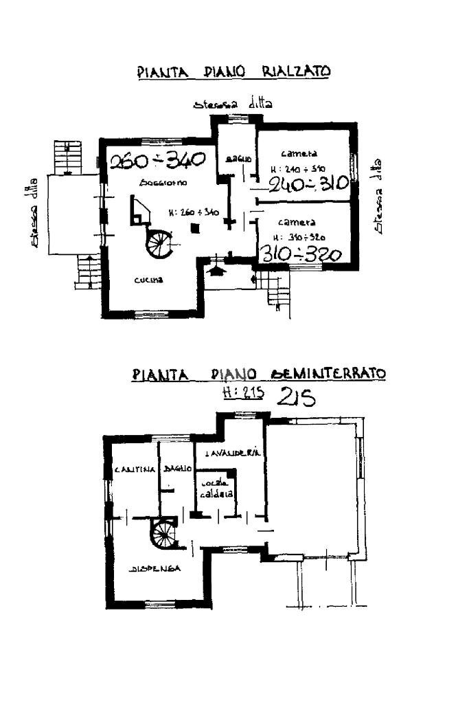 Villa Via IV Novembre (Loc. Colombè ), Robassomero - planimetria 1