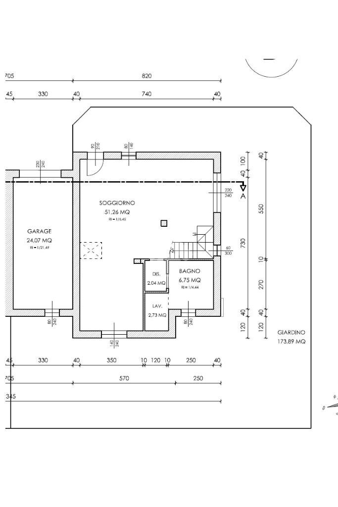 Villa Via Solimei, Castelfranco Emilia - planimetria 1