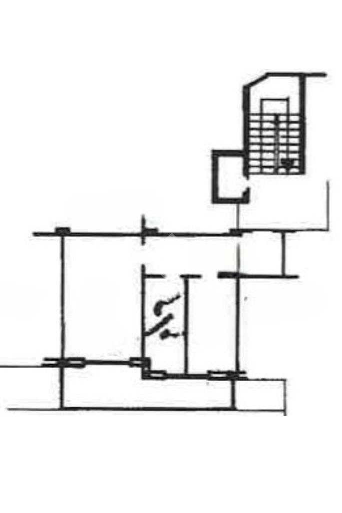 One-room apartment Via Benevento, Milano (neighborhood Barona) - floor plans 1
