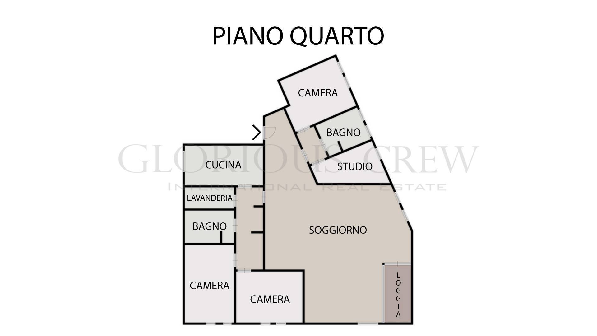 Foto 21 - Appartamento Via Domenico Balestrieri, Milano - planimetria 1