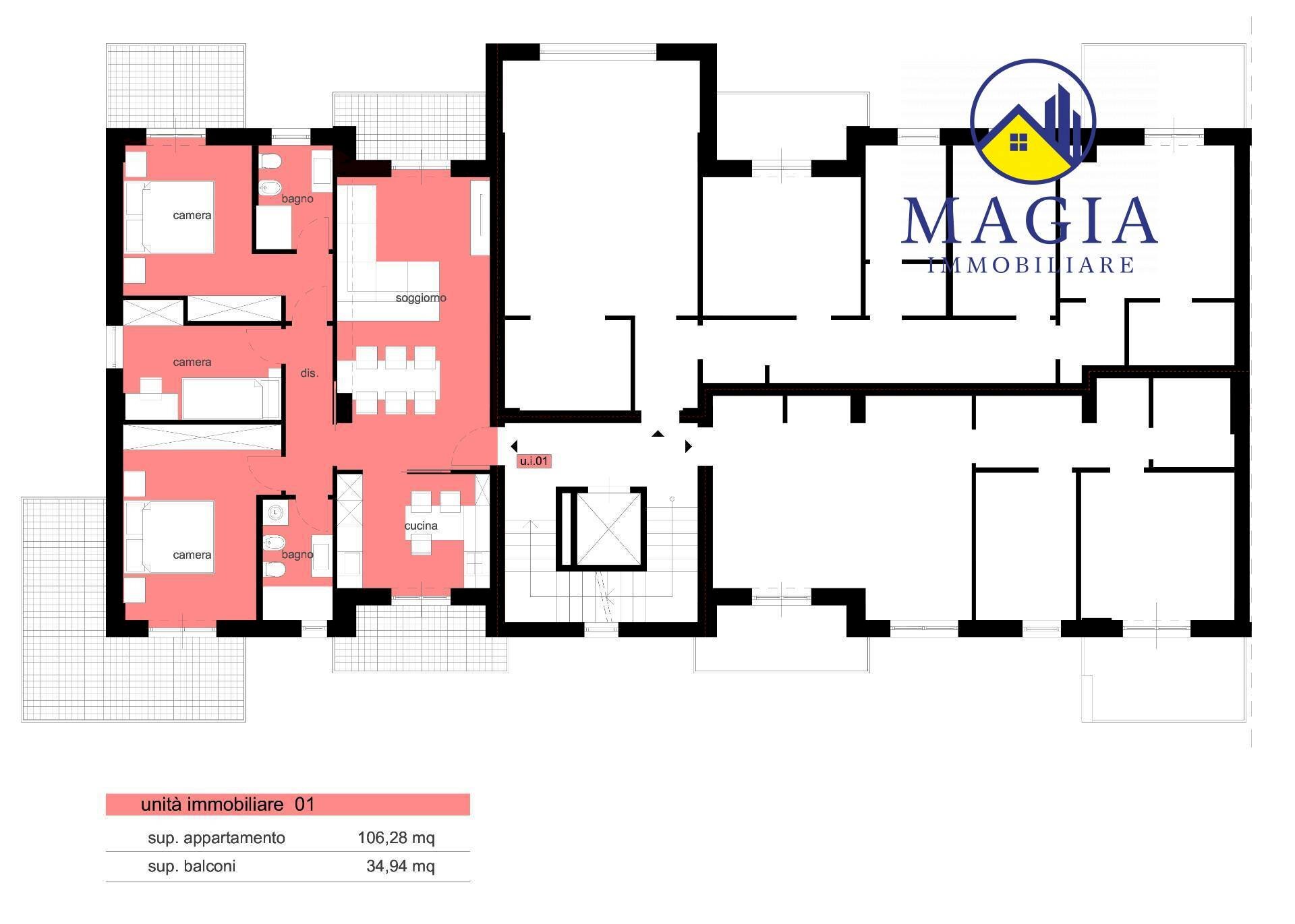 Foto 12 - Quadrilocale 10, Ascoli Piceno - planimetria 1