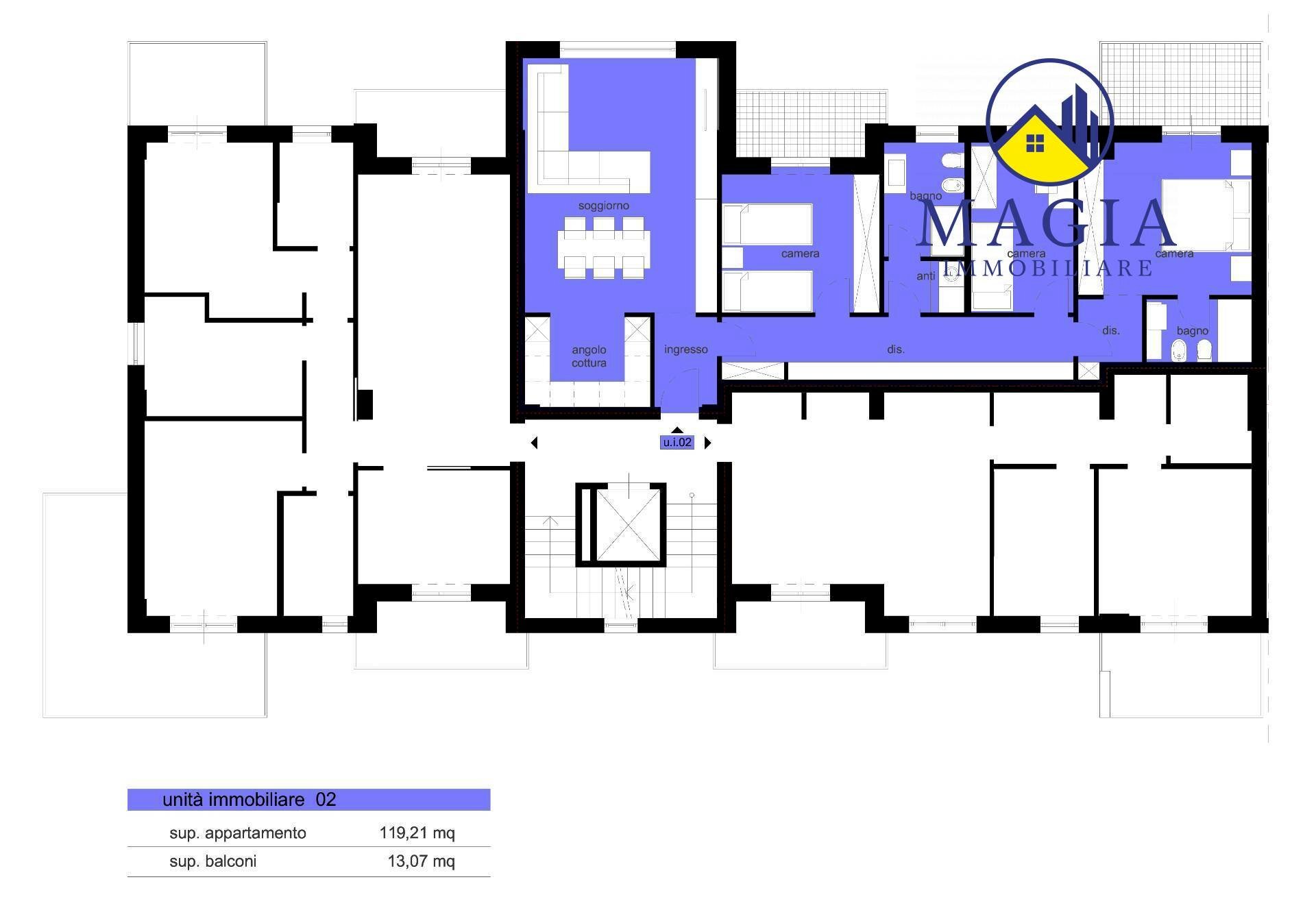 Foto 12 - Quadrilocale 10, Ascoli Piceno - planimetria 1