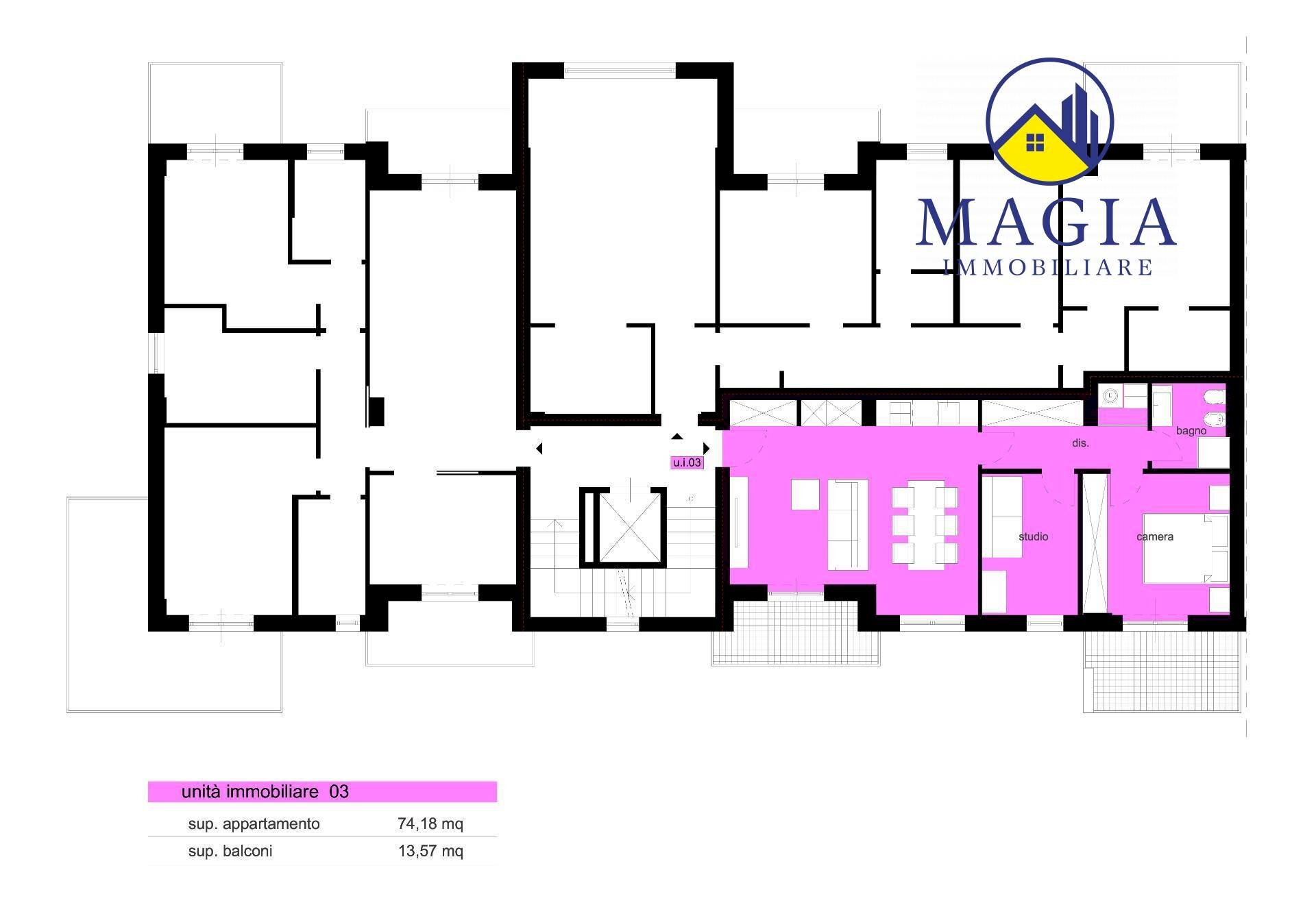 Foto 12 - Three-room apartment 10, Ascoli Piceno - floor plans 1