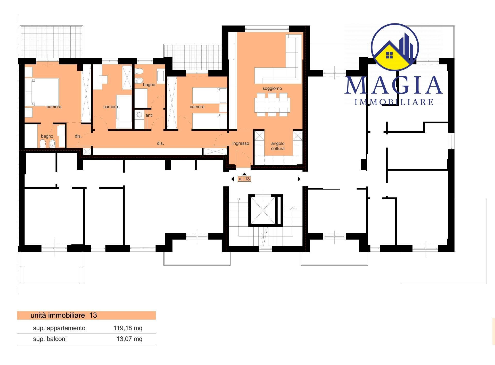 Foto 13 - Quadrilocale 10, Ascoli Piceno - planimetria 1