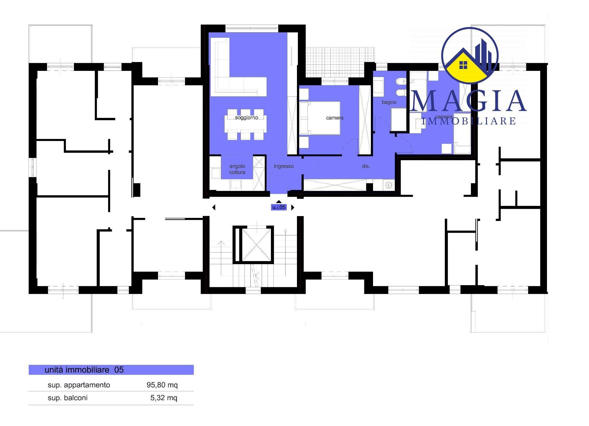 Foto 13 - Trilocale 10, Ascoli Piceno - planimetria 1