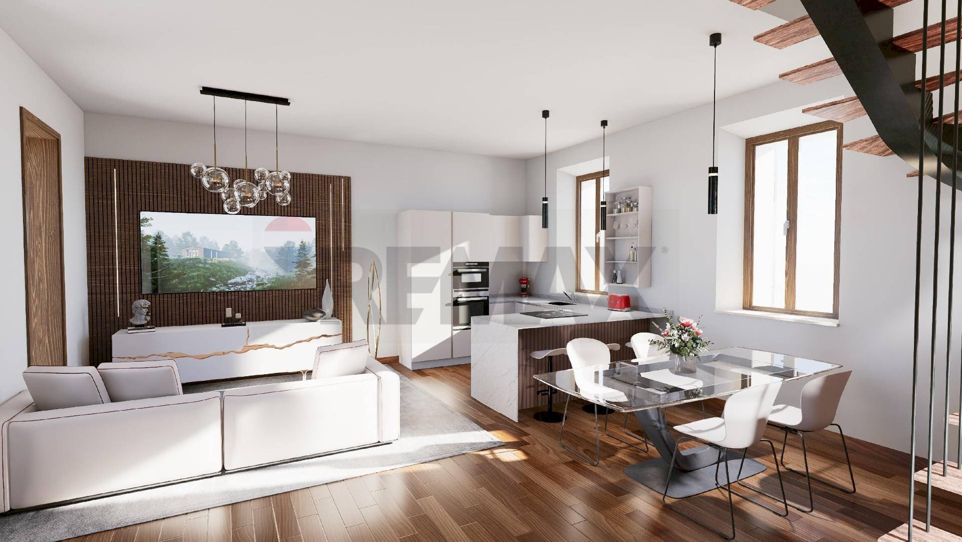 Sala da pranzo - Semi-detached house via Principale
23, Borgarello - photo 2