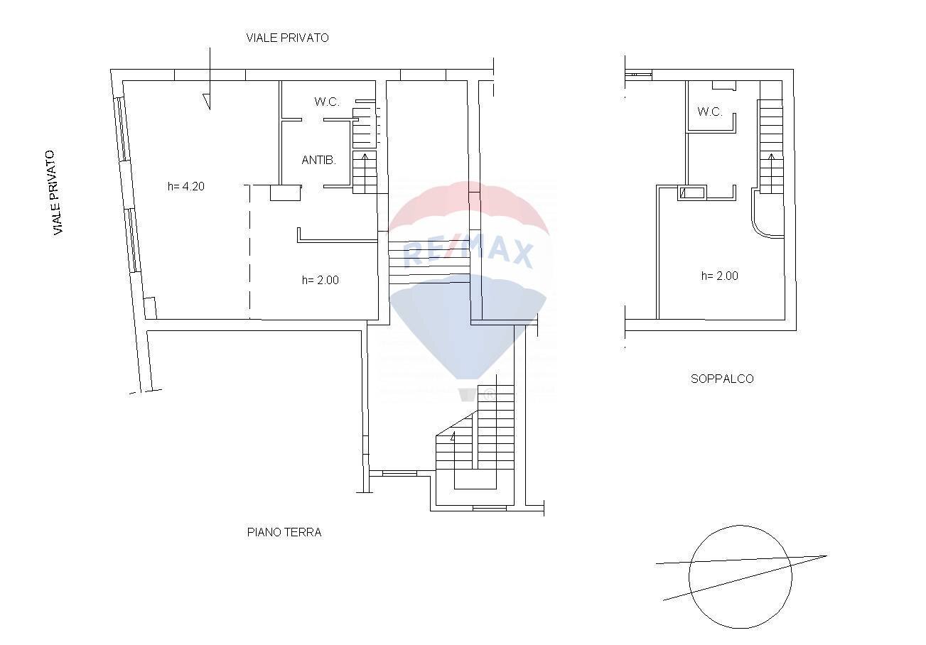 Pianta 2D - Commercial Premises Via Nuova San Rocco
 
62, Napoli - floor plans 1