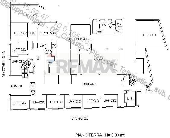 Pianta 2D - Locale Commerciale Via XXVII Luglio
 
38, Messina - planimetria 1