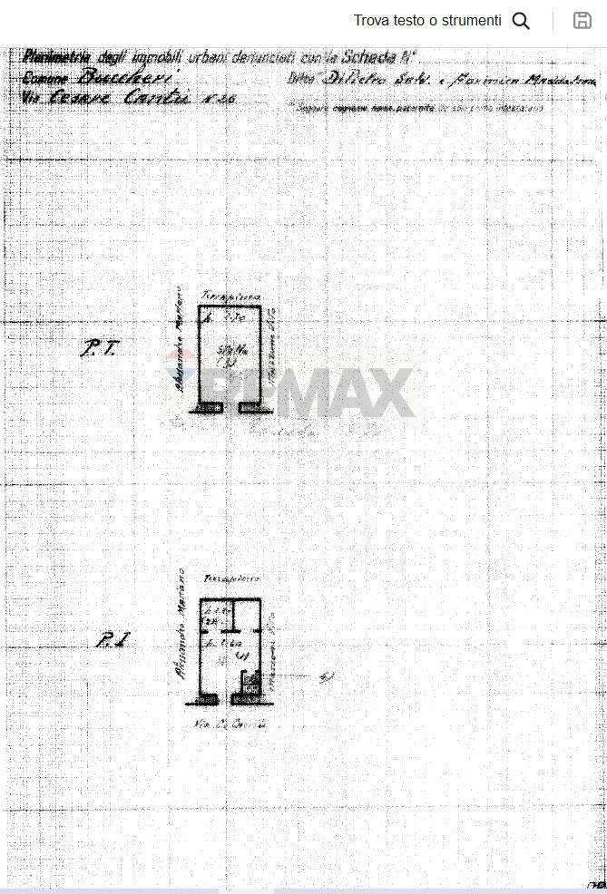 Pianta 2D - Independent house Via Cesare Cantù
 
26, Buccheri - floor plans 1