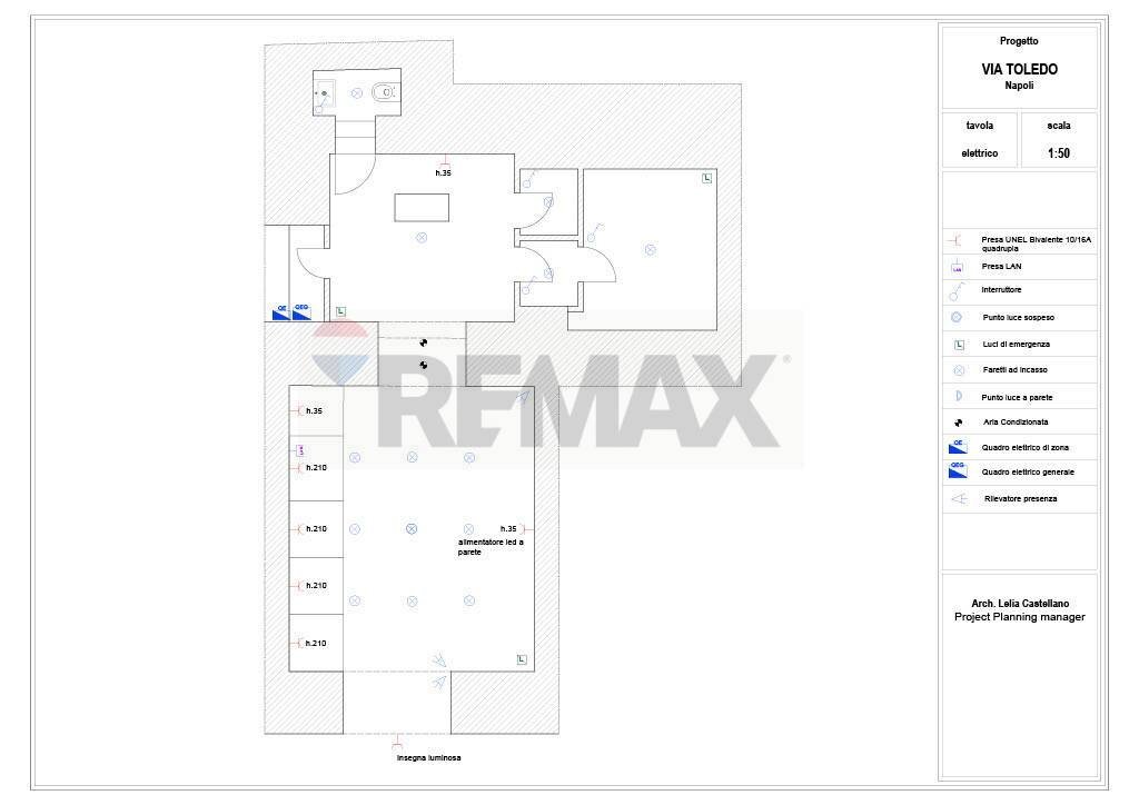 Pianta 2D - Locale Commerciale Napoli - foto 1