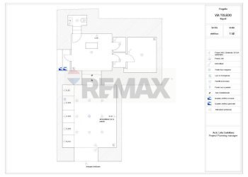 Pianta 2D - Locale Commerciale Napoli - foto 1