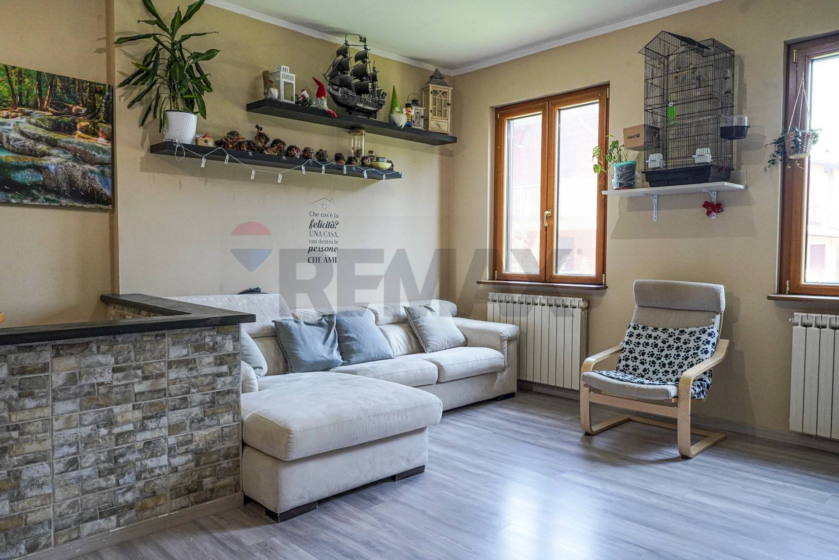 Soggiorno - Trilocale Capriate San Gervasio - foto 2