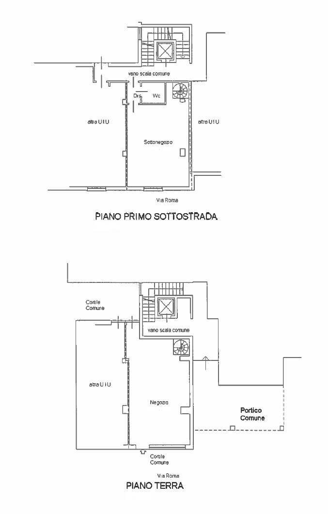 Foto 6 - Commercial Premises Via Roma
 
50, Cardano al Campo - floor plans 1